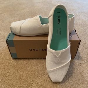 TOMS White/Sparkle Classics
